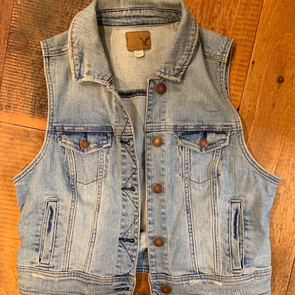 Denim vest, denim jacket